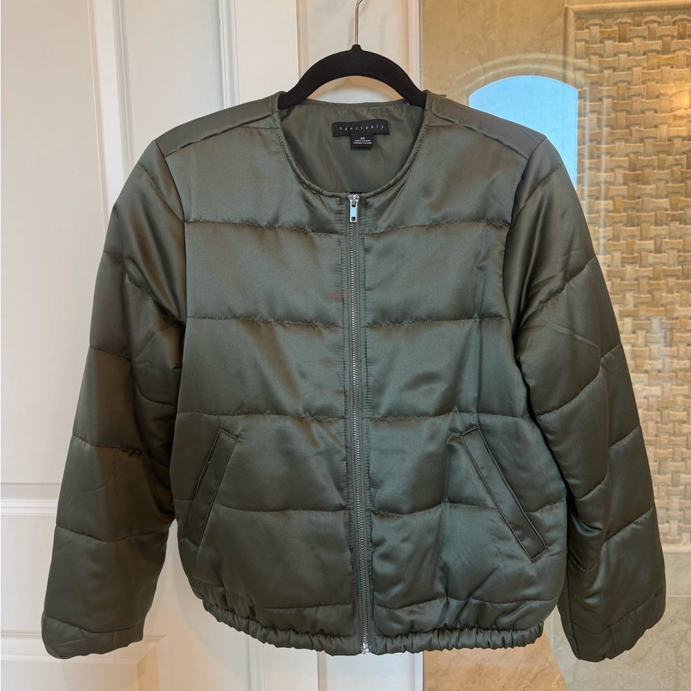 Sanctuary Quilted Bomber Jacket